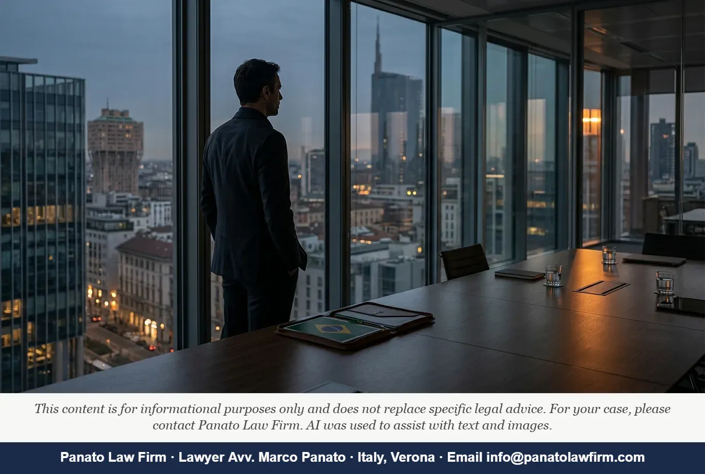 Brazil Dividend Withholding Tax Italy Holding Company 2026 - Panato Law Firm — Verona