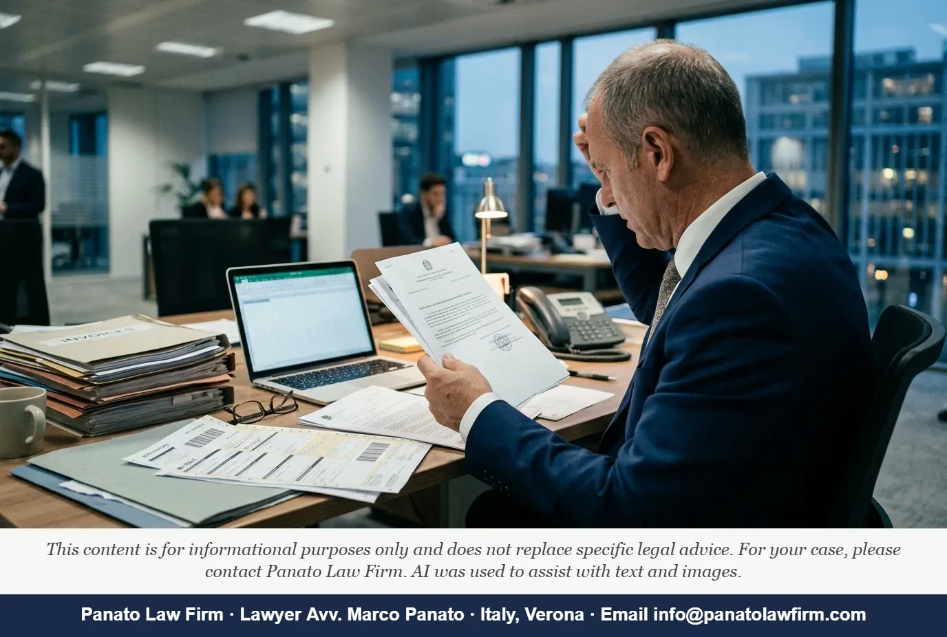 Italy Revocatoria: 5 Defences When a Payment Gets Clawed Back - Panato Law Firm — Verona