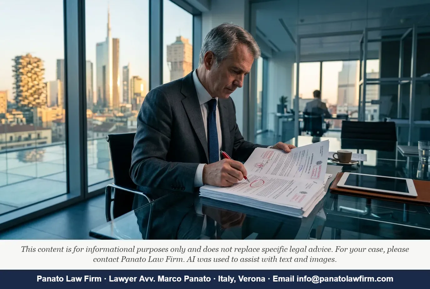 Italy VAT Fiscal Representative US Company: 4 Risks - Panato Law Firm — Verona