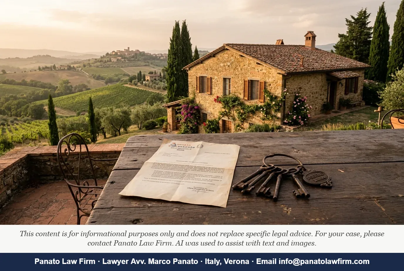 Inheriting Property in Italy: 5 UK Executor Mistakes - Panato Law Firm — Verona