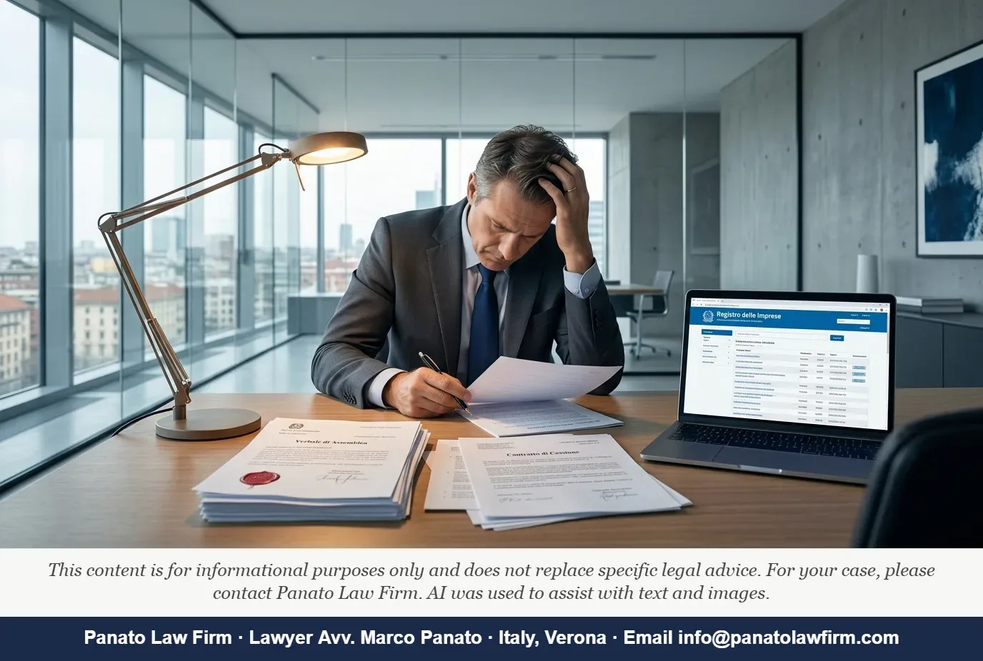 Italian Debtor CNC: Foreign Creditor Rights Guide - Panato Law Firm — Verona