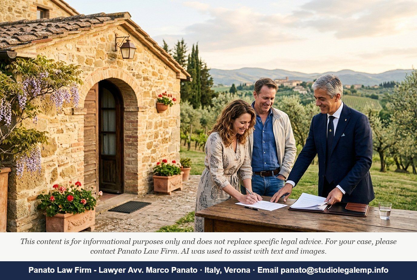 Buying Donated Property Italy: Is It Safe in 2026? - Panato Law Firm — Verona