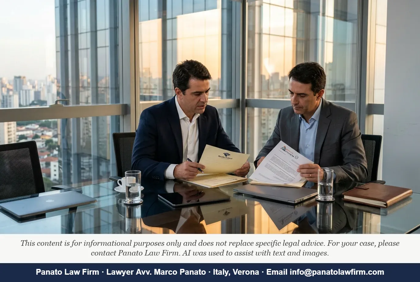 Convenção dupla tributação Brasil Itália: IRRF dividendos 2025 - Panato Law Firm — Verona