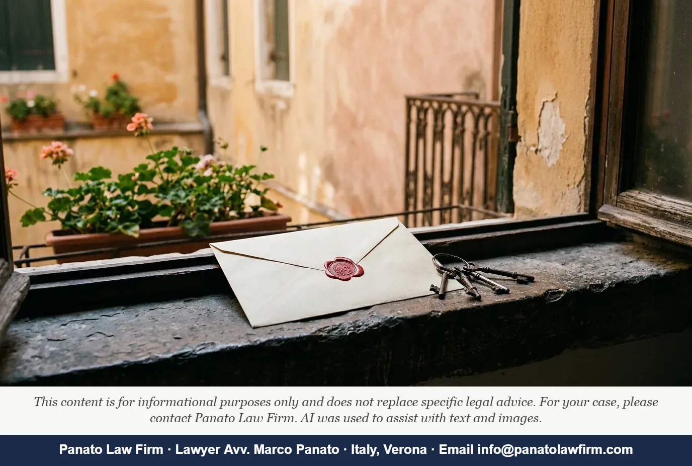 Evict Non-Paying Italian Tenant: Foreign Landlord Guide - Panato Law Firm — Verona