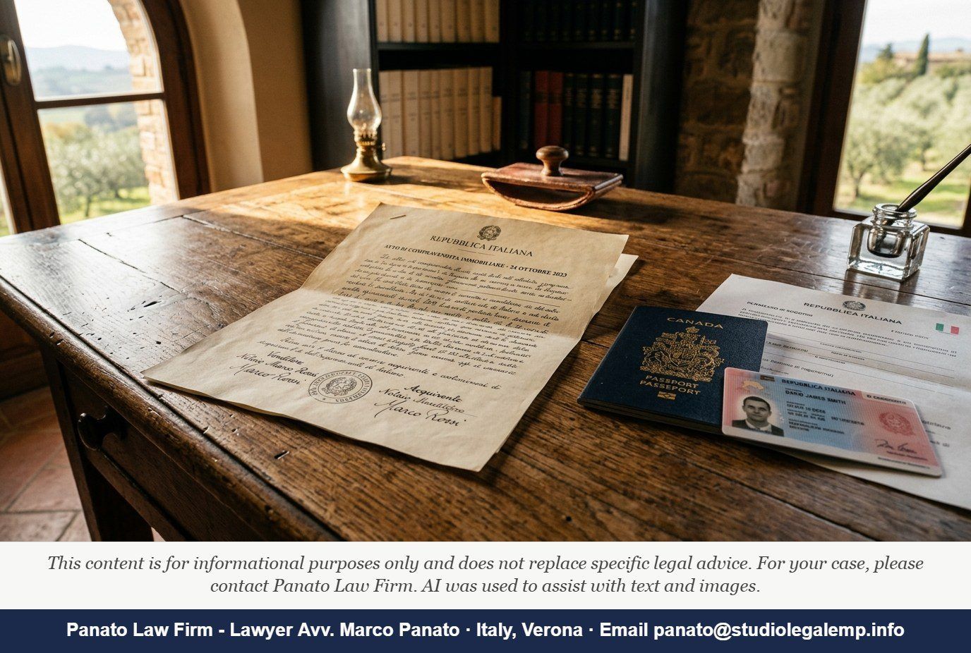 Can Canadians Buy Property in Italy in 2026? [EN] - Panato Law Firm — Verona