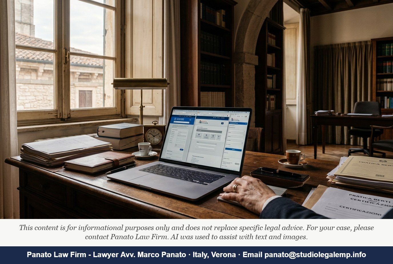 Localizar Bens Devedor Italia: 3 Registos, Uma Estratégia - Panato Law Firm — Verona