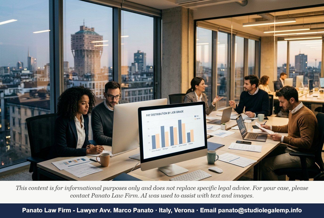 Italy Pay Transparency Law 2026: Employer Checklist - Panato Law Firm — Verona