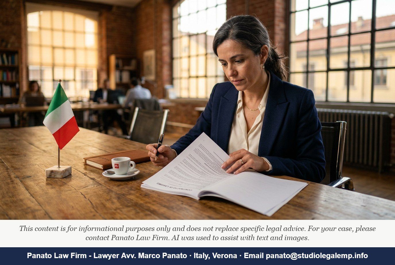 Convenção coletiva italiana: guia para empresas e trabalhadores - Panato Law Firm — Verona