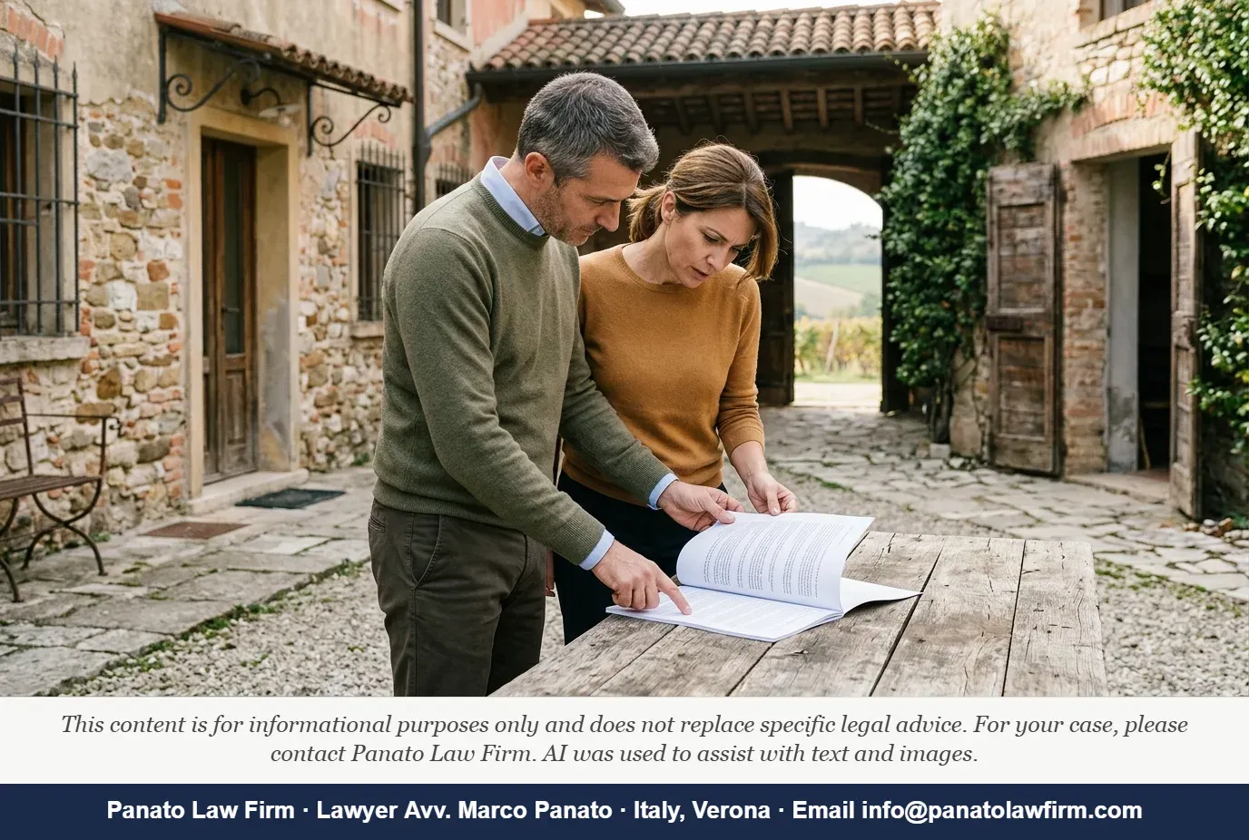 Italian Property Deposit: Caparra Confirmatoria Explained - Panato Law Firm — Verona