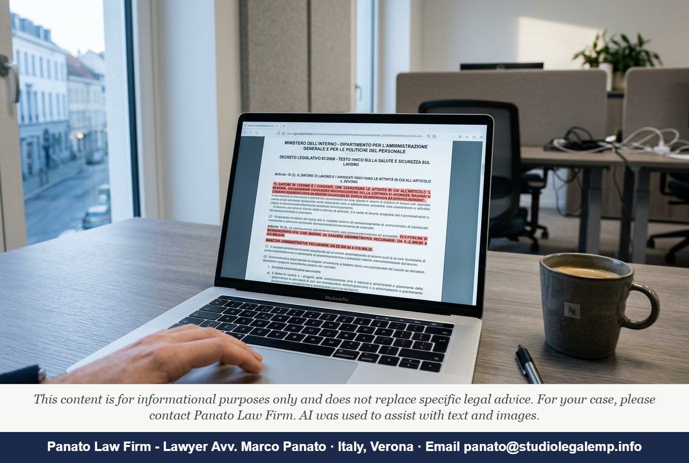 Italy Garante GDPR Enforcement 2026: Foreign Firms - Panato Law Firm — Verona