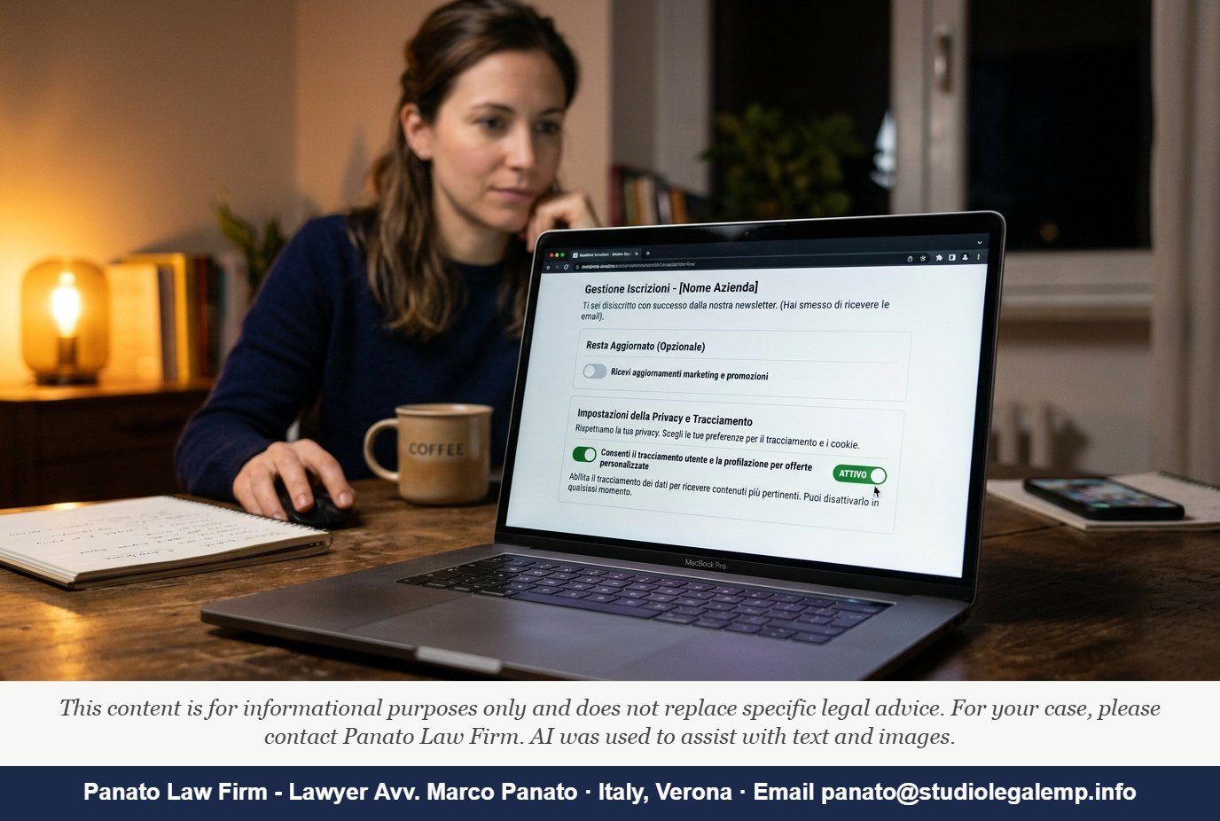 Italy GDPR Enforcement 2026: Foreign Companies' Guide - Panato Law Firm — Verona