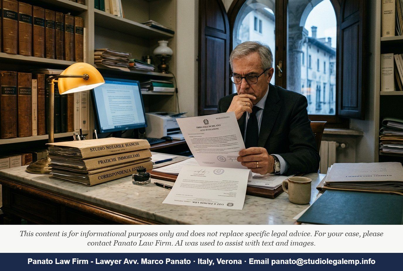 Acao Revocatoria Italia Insolvencia: Guia para Credores - Panato Law Firm — Verona