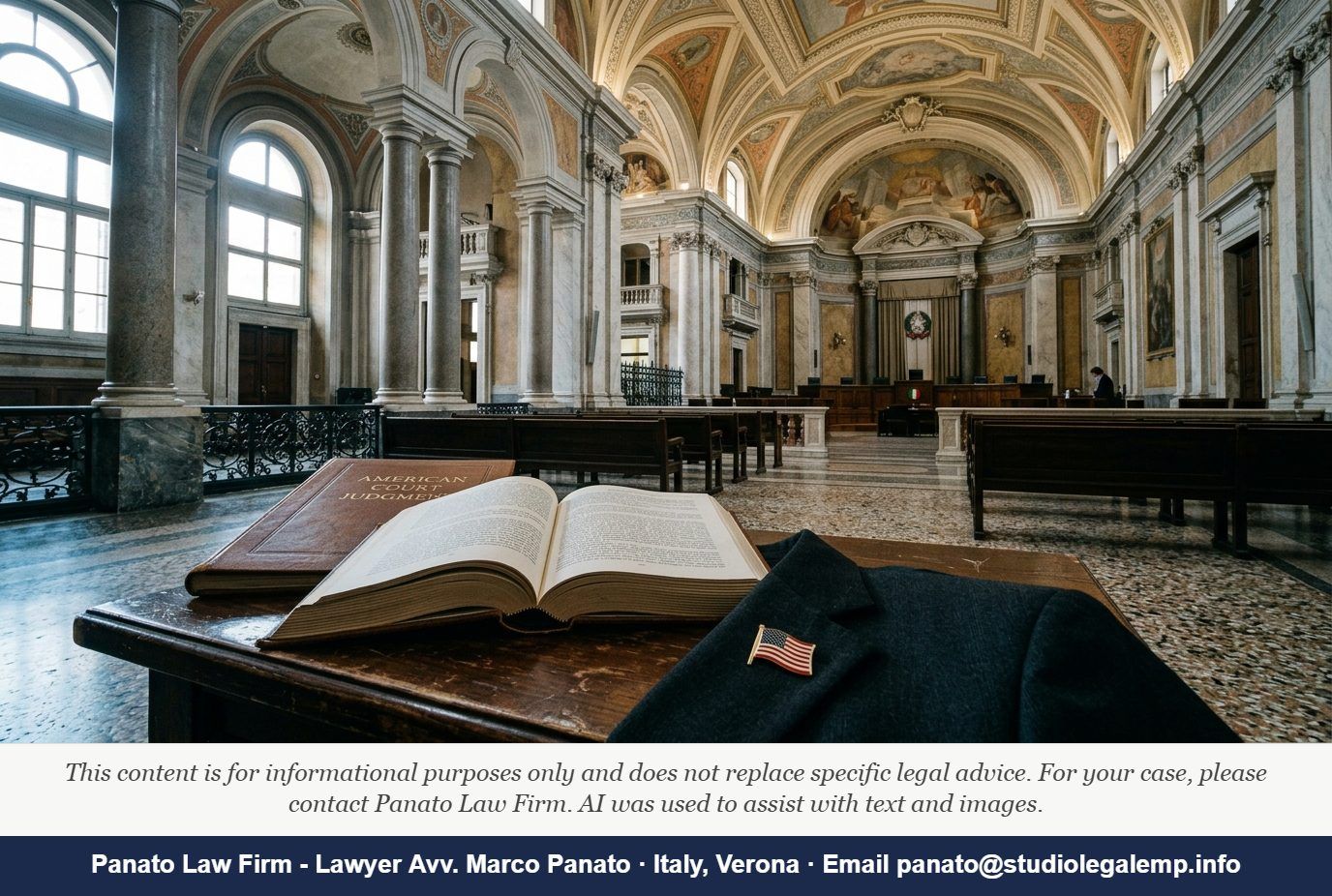 Enforce US Punitive Damages in Italy: 2026 Guide - Panato Law Firm — Verona