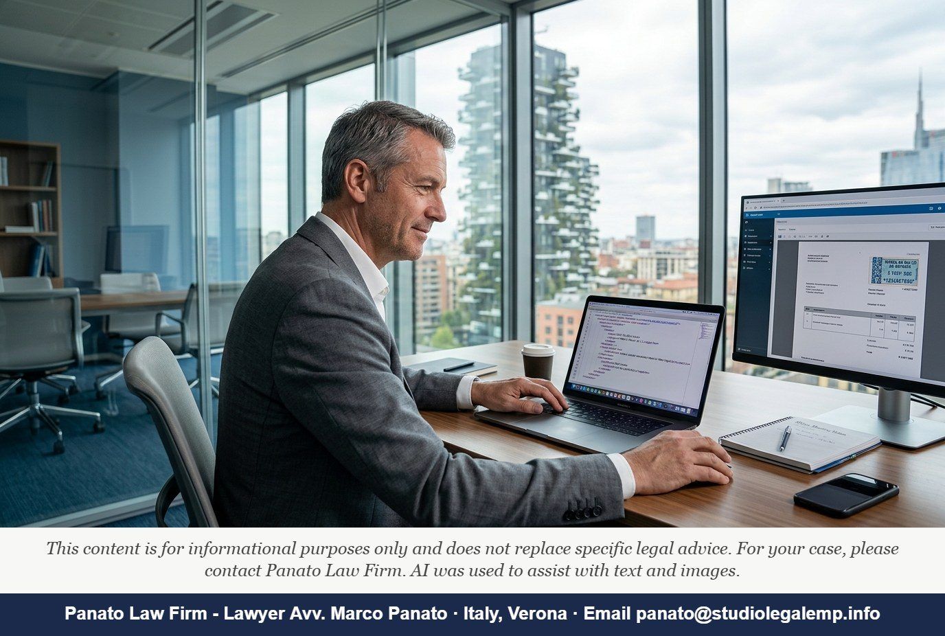 Italian E-Invoicing Rules for Foreign Companies: 2026 SDI Guide - Panato Law Firm — Verona