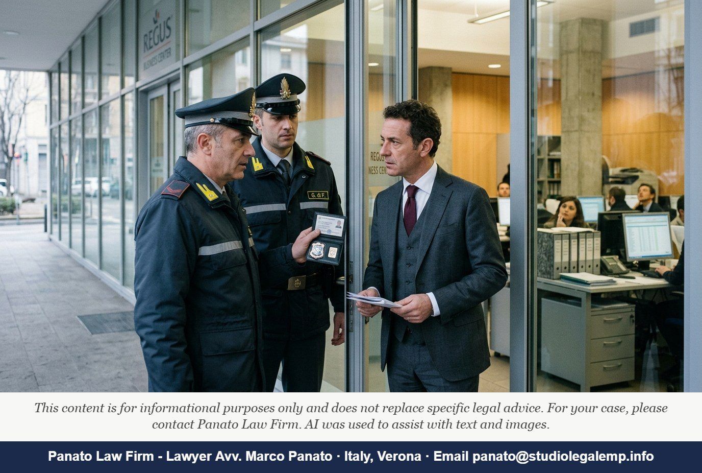 Italian Tax Inspection Foreign Company: What to Do - Panato Law Firm — Verona