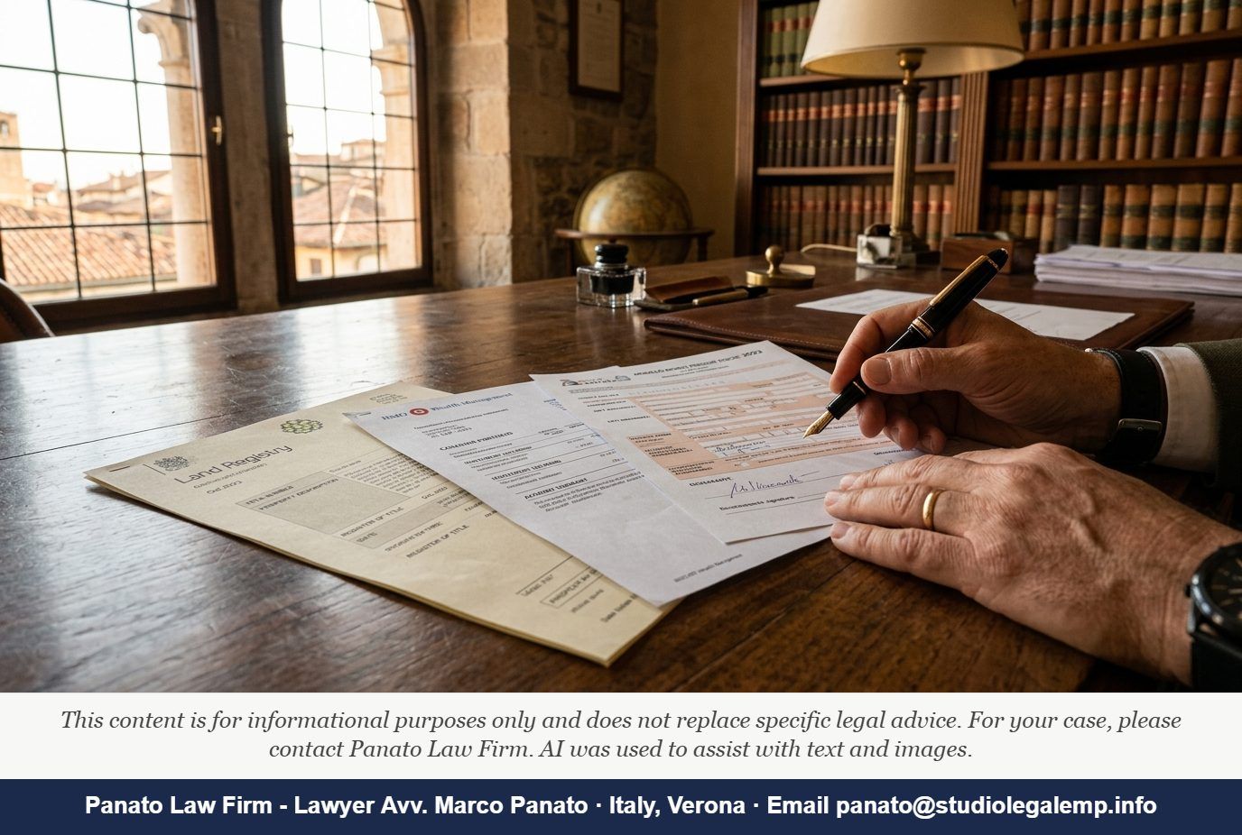 Italy Foreign Asset Tax 2026: IVIE & IVAFE Costs - Panato Law Firm — Verona