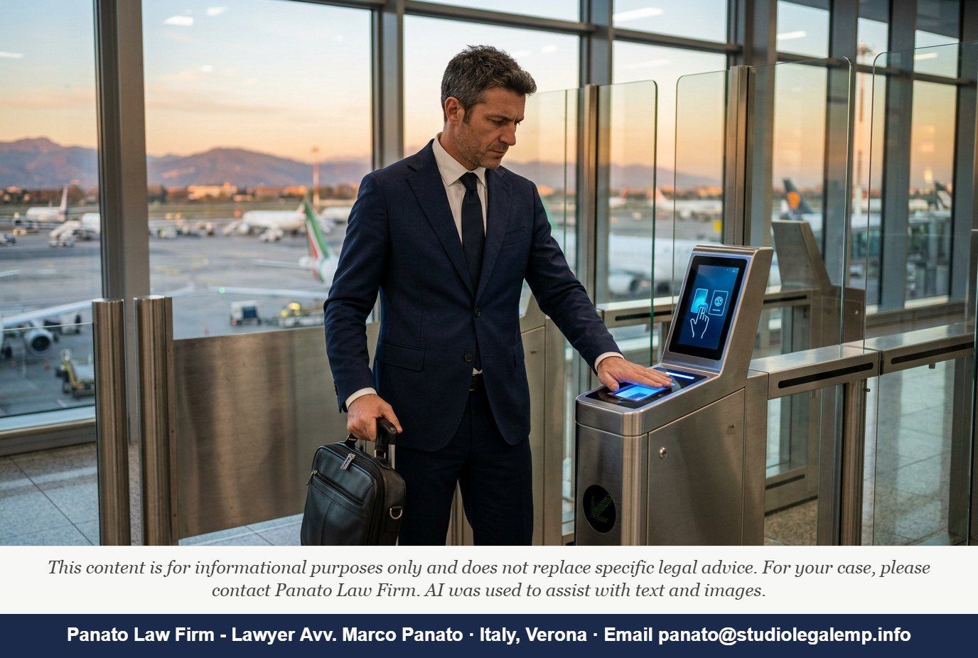 Italy ETIAS 2026: Business Traveller Checklist - Panato Law Firm — Verona