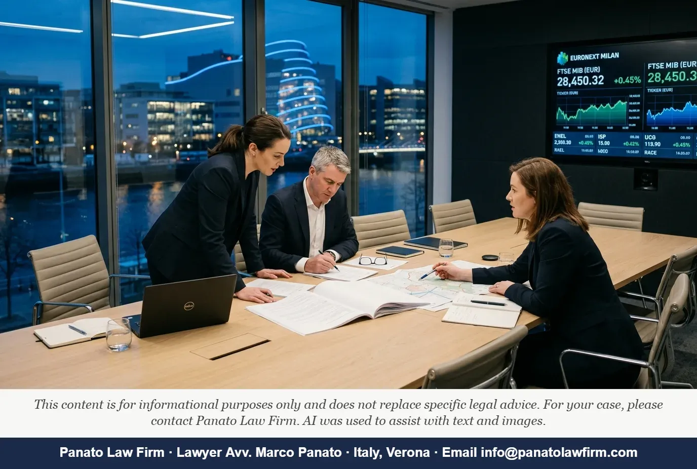 Buying Listed Italian Company Full Buyout: Ireland Guide - Panato Law Firm — Verona