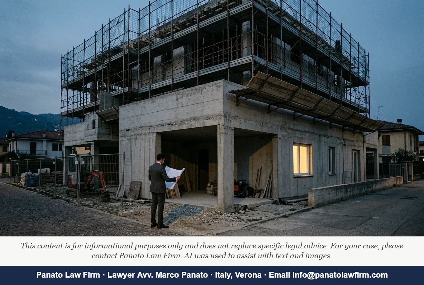 Off-Plan Property Italy: Developer Insolvency Protection - Panato Law Firm — Verona