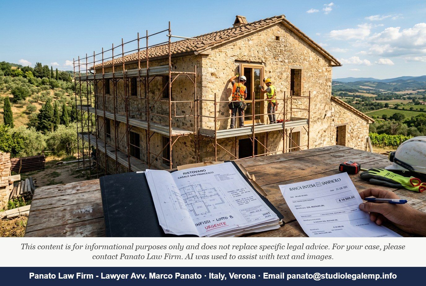 Italy Renovation Bonus 2026: Foreign Property Owner Guide - Panato Law Firm — Verona