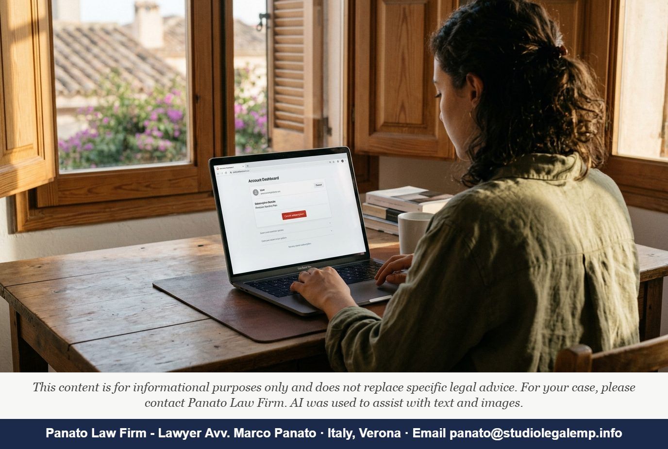 Italy Digital Cancellation Right 2026: Art. 54-bis Guide - Panato Law Firm — Verona