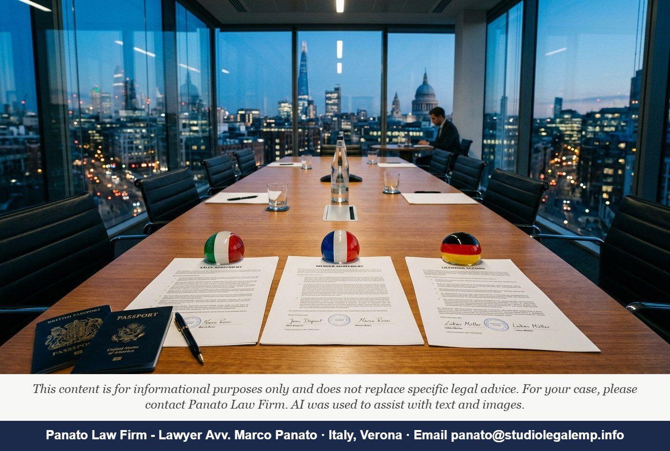 Distribution Agreement France Italy Germany Comparison - Panato Law Firm — Verona
