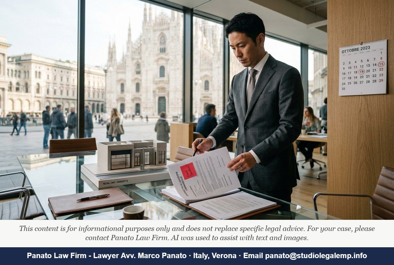 Franchise Italy Disclosure Requirements: Foreign Franchisor Guide - Panato Law Firm — Verona