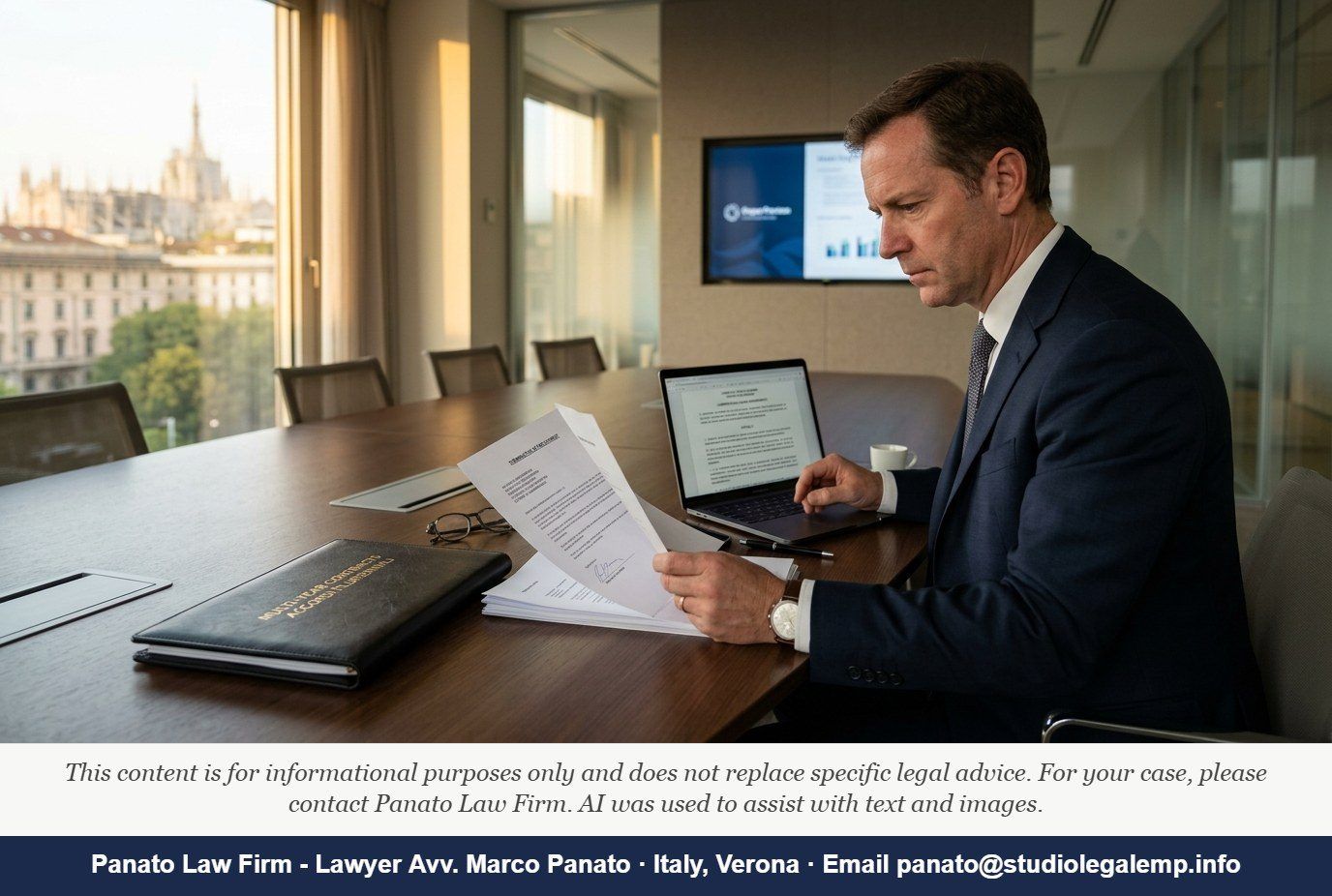 How to Terminate a Long-Term Contract in Italy - Panato Law Firm — Verona