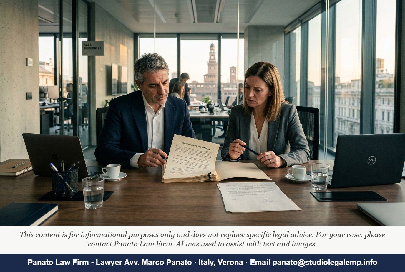 Mistakes in Italian Business Contracts: 5 Foreign-Company Traps - Panato Law Firm — Verona