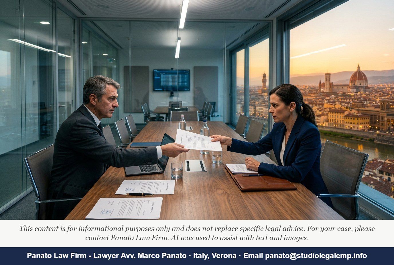 Terminating an Italian Commercial Contract Safely - Panato Law Firm — Verona