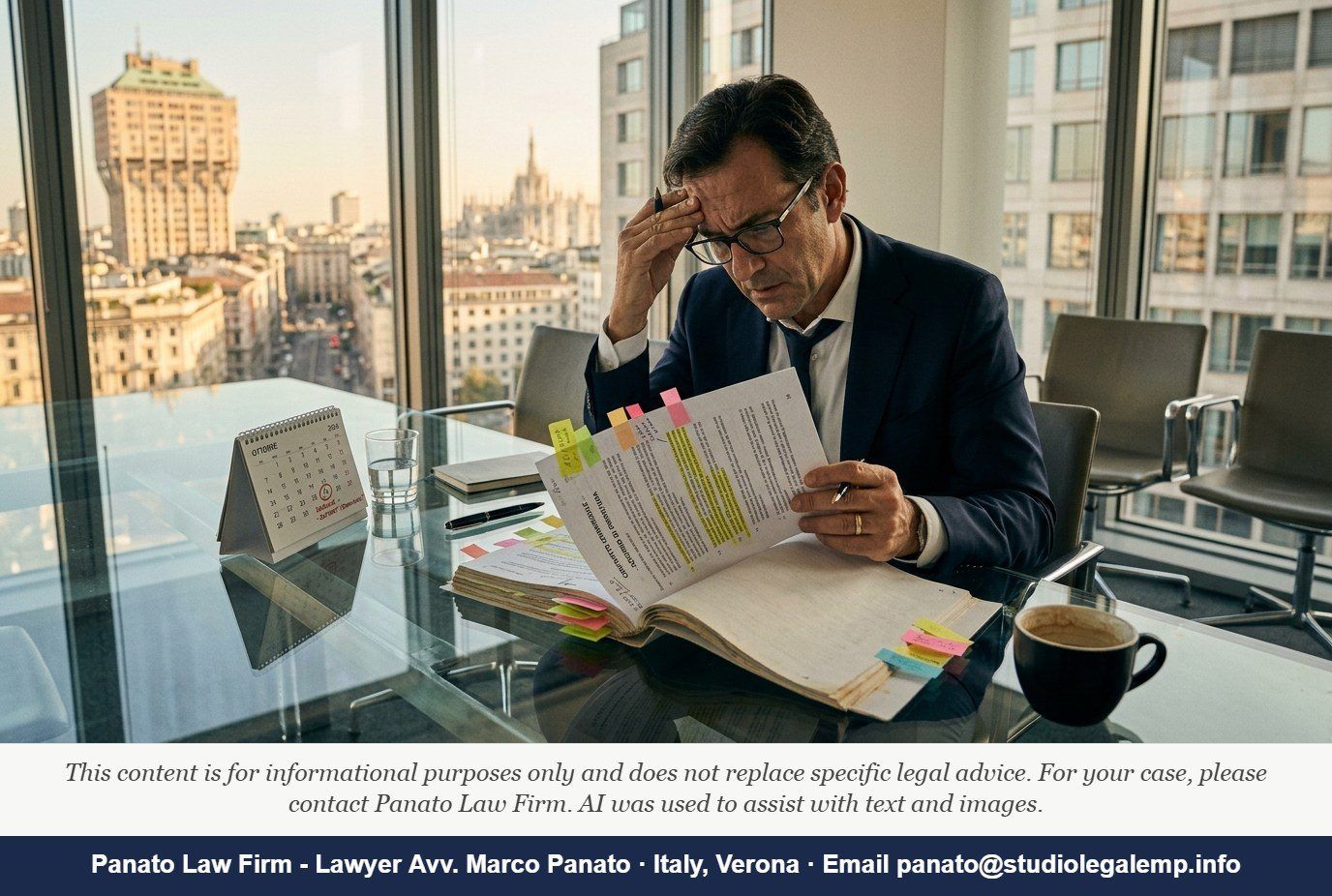 Como Terminar Contrato de Longa Duração em Itália - Panato Law Firm — Verona