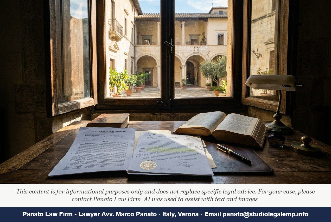 Enforce US Judgment with Punitive Damages Italy: 2025 - Panato Law Firm — Verona