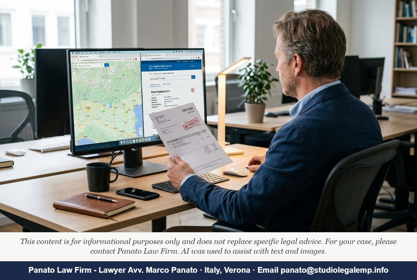 How to Recover an Unpaid Invoice from an Italian Company - Panato Law Firm — Verona