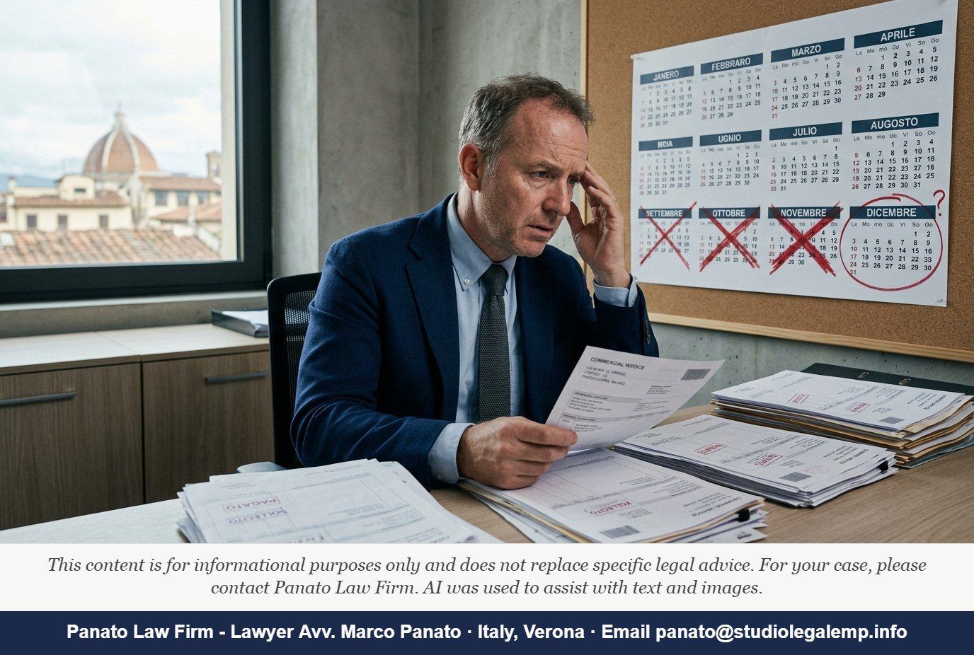 Statute of Limitations Italian Debt: What Creditors Miss - Panato Law Firm — Verona