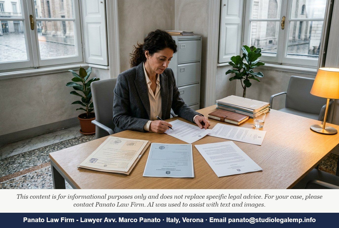 Trace Debtor Assets Italy: Land Register & Company Search - Panato Law Firm — Verona