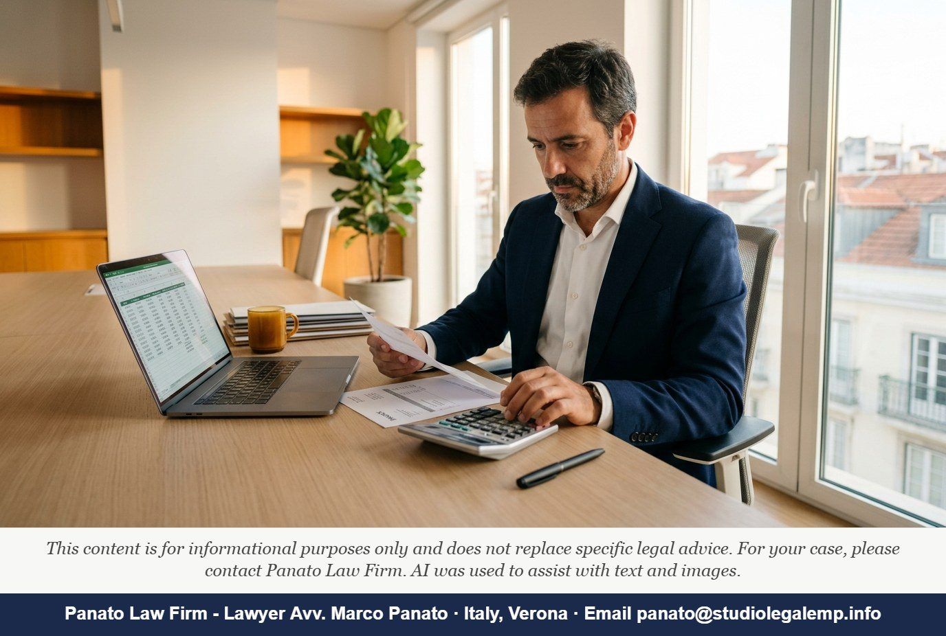 Late Payment Interest Italy: Juros de Mora em Itália - Panato Law Firm — Verona
